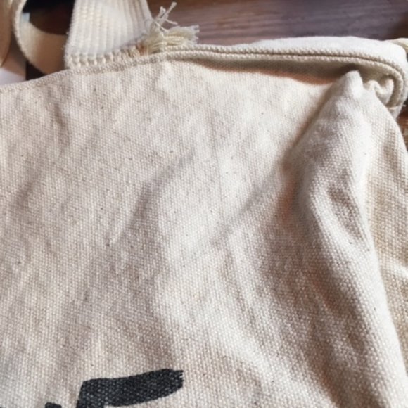 "Follow Your Heart" Canvas Tote Bag 15"x17" - Picture 9 of 9